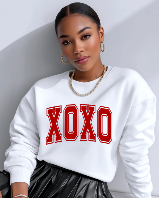 XOXO Varsity Crewneck