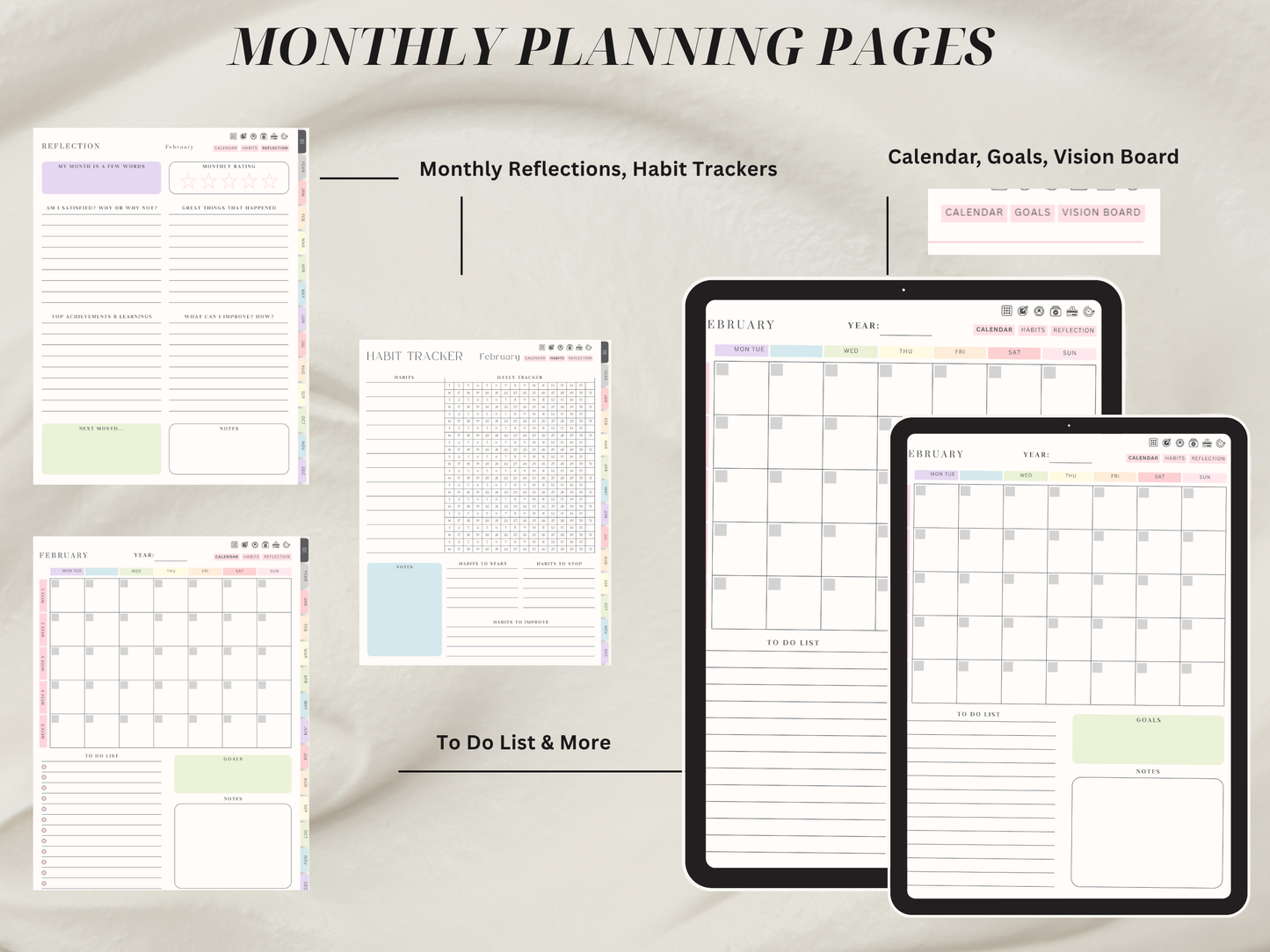 The Ultimate Digital Planner for Busy Moms | Fully Hyperlinked |Instant Download