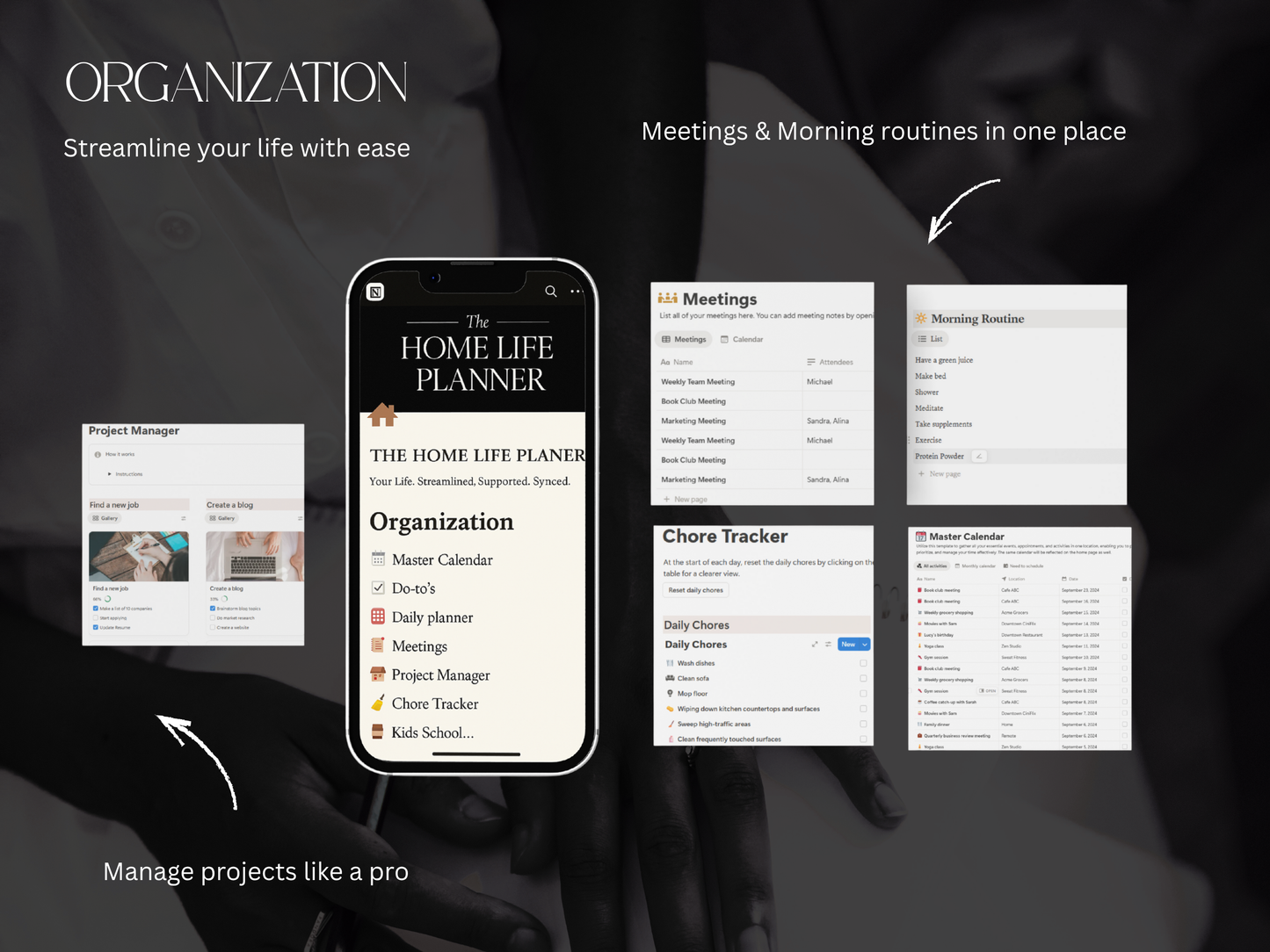 The Home Life Digital Planner + The Home Life Notion Hub