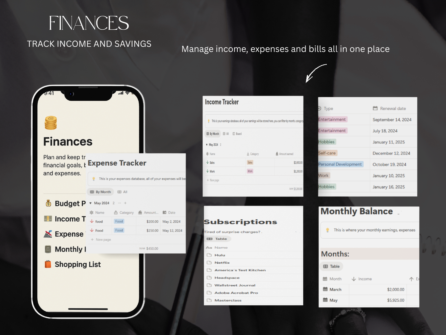 The Home Life Planner (Notion Hub Edition) 80+Planner Tabs |Instant Download