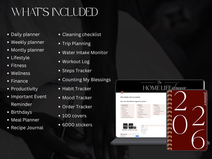 The Home Life Digital Planner + The Home Life Notion Hub