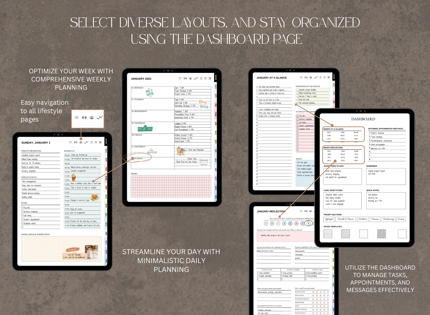 The Home Life Digital Planner + The Home Life Notion Hub