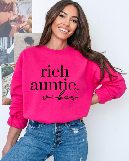 Rich Auntie Vibes Sweater