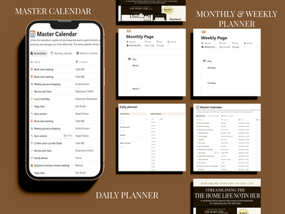The Home Life Digital Planner + The Home Life Notion Hub