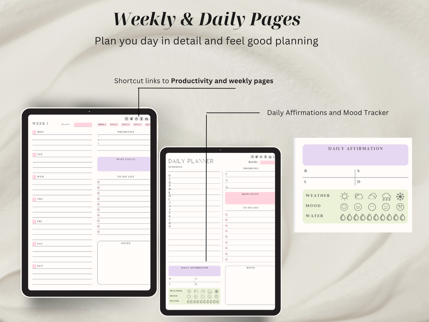 The Ultimate Digital Planner for Busy Moms | Fully Hyperlinked |Instant Download