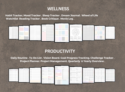 The Home Life Digital Planner + The Home Life Notion Hub